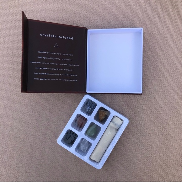 Zodiac Crystal Collection FIRE 6 Stones/Crystals & Carrying Bag by Shoppe Geo - Picture 9 of 9